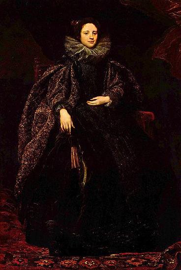 Dyck, Anthony van Portrat der Marchesa Balbi France oil painting art